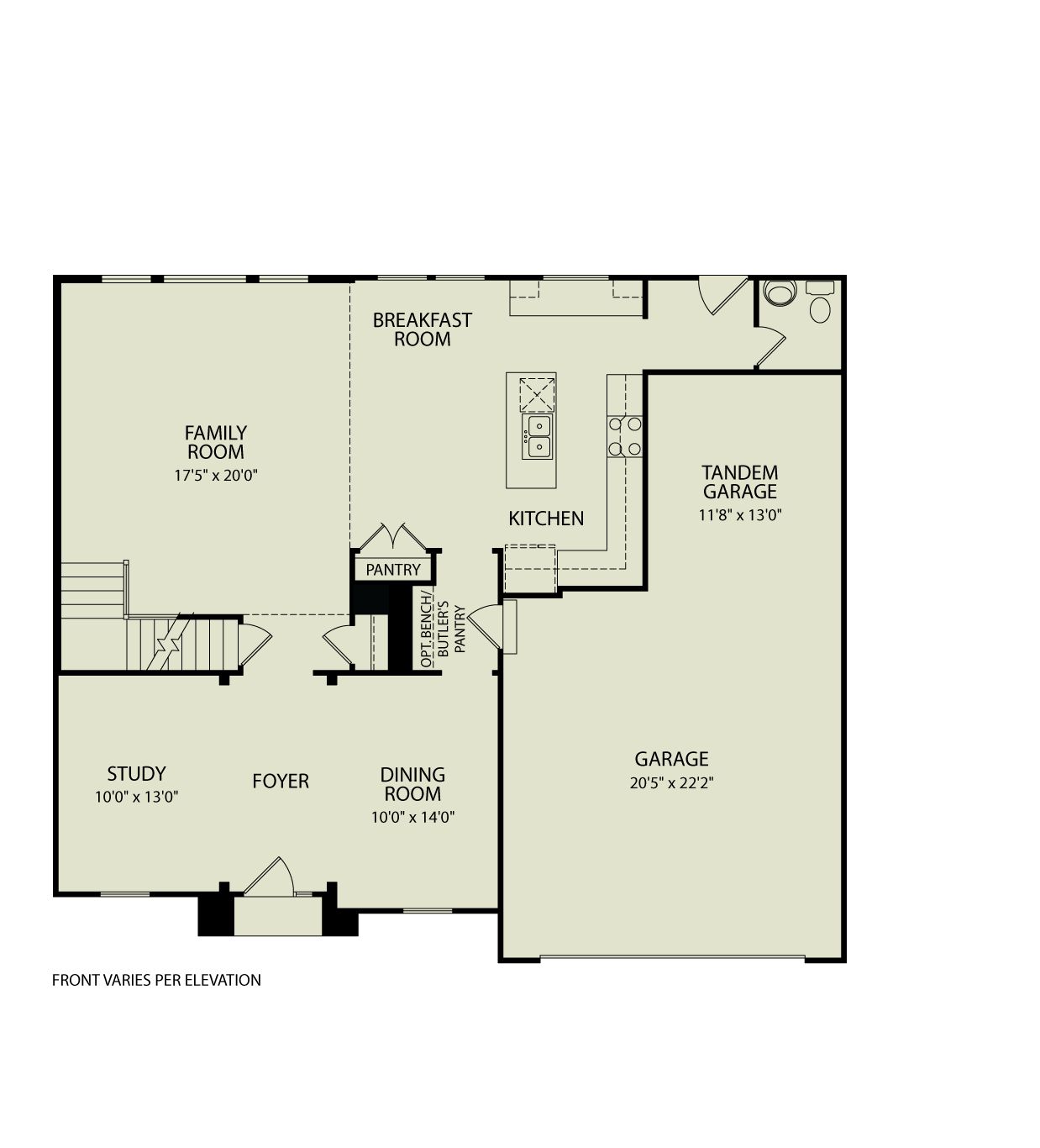 BUCHANAN, 121 Drees Homes Interactive Floor Plans